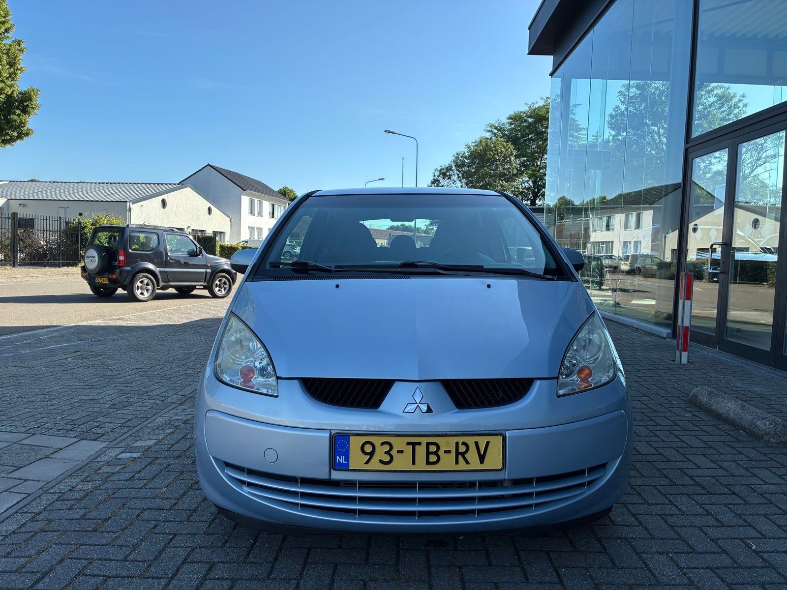 Mitsubishi Colt 1.3   06 2006 Blauw met, Auto's, Voorwielaandrijving, Stof, Blauw, Colt