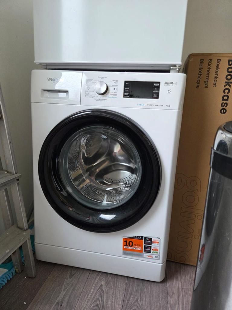 Wasmachine Whirlpool, Witgoed en Apparatuur, Wasmachines, Ophalen of Verzenden, 1200 tot 1600 toeren, 85 tot 90 cm