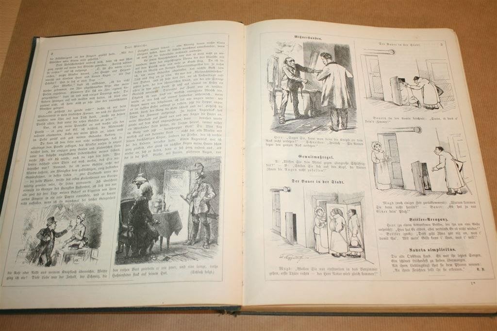 Fliegende Blätter 1881 — Duitse Satire & Prenten, Ophalen of Verzenden