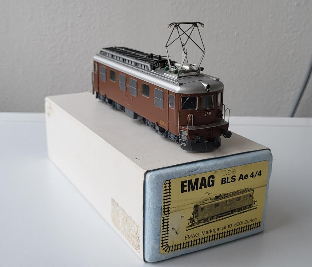 EMAG zeldzame ellok van de BLS,digitaal wisselstroom, Overige merken, Wisselstroom, Locomotief, Ophalen of Verzenden
