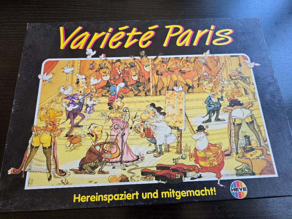 bordspel Variété Paris (DUITS!), Ophalen of Verzenden, Zo goed als nieuw