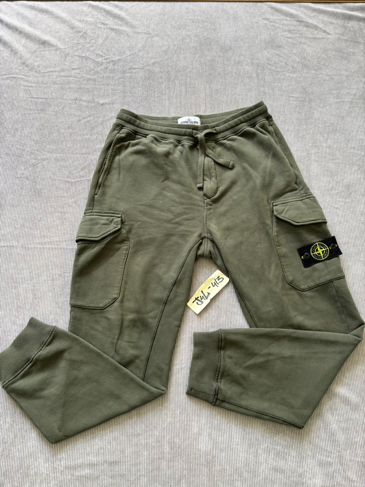 Originele stone island trainingsbroek cargo broek, cp ghost, Ophalen of Verzenden, Zo goed als nieuw, Rood