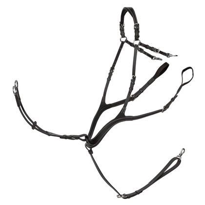 Harry’s horse voor tuig de luxe zwart Cob of Full nieuw, Ophalen of Verzenden, Nieuw, Overige soorten