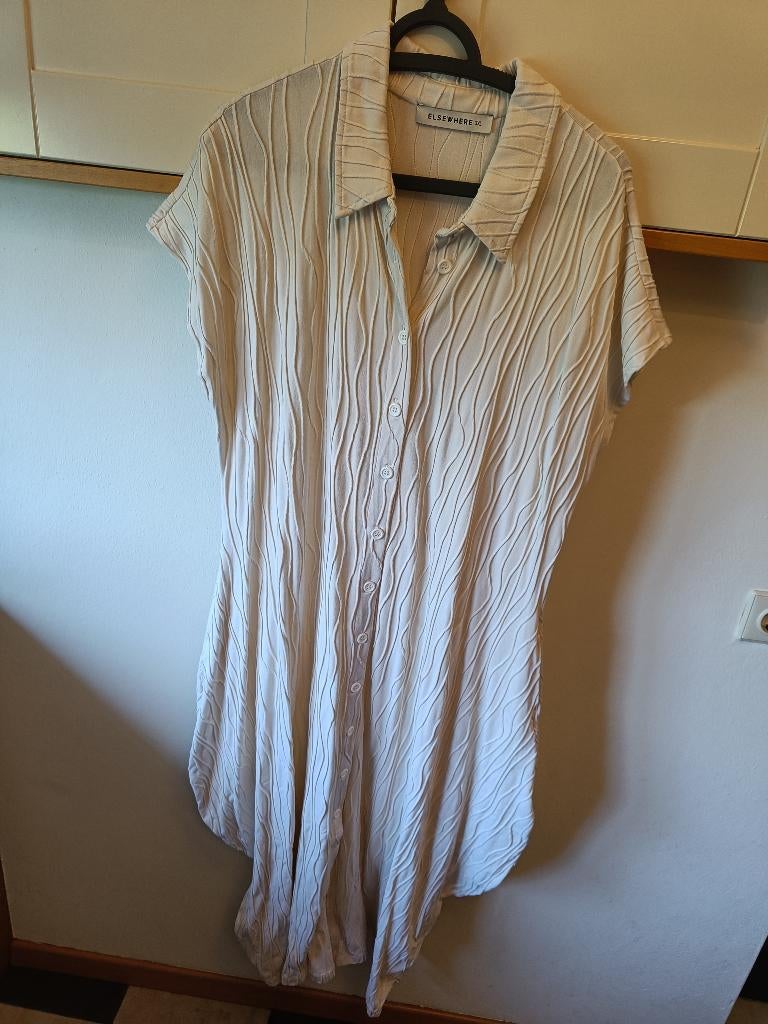 OSKA/Elsewhere jurk 3XL, Beige, Maat 46/48 (XL) of groter, Nieuw, Ophalen of Verzenden