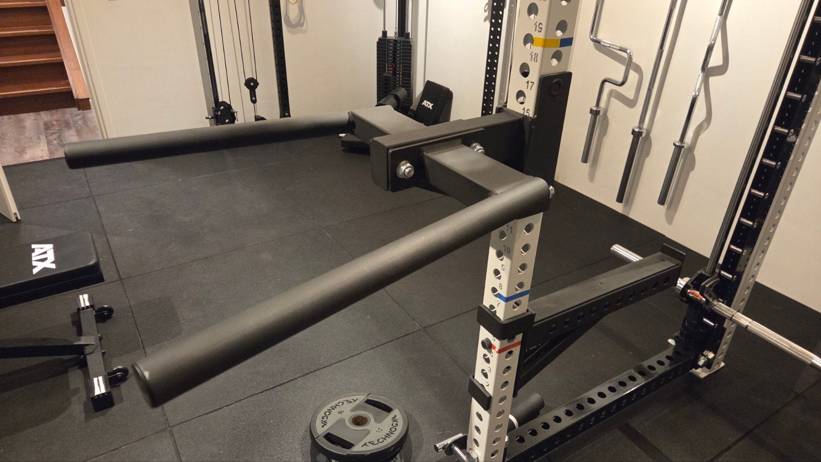 REP Fitness Dip Station Attachment voor squat rack, Ophalen of Verzenden, Zo goed als nieuw, Borst, Overige typen