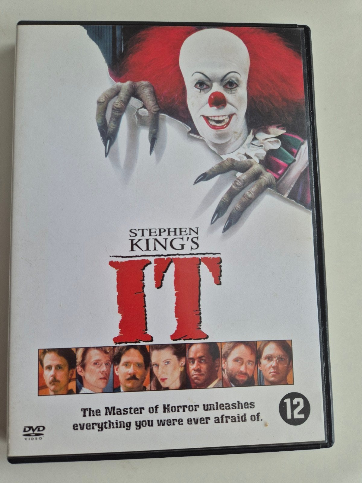 Stephen King's IT - Horrorfilm DVD (1990), Vanaf 12 jaar, Ophalen of Verzenden, Zo goed als nieuw, Overige genres