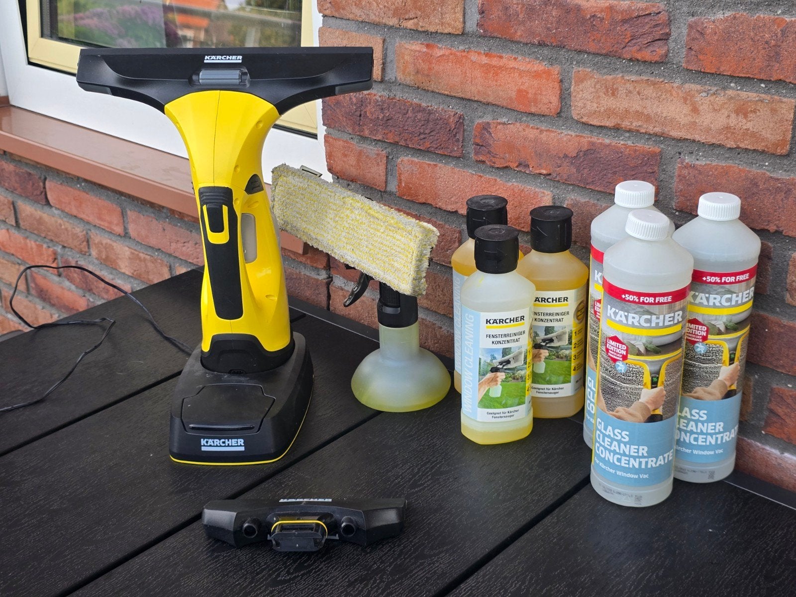 Karcher Window Vac 5 1.633-447.0 WV5 Zeer compleet, Ophalen of Verzenden, Raamwisser of Trekker