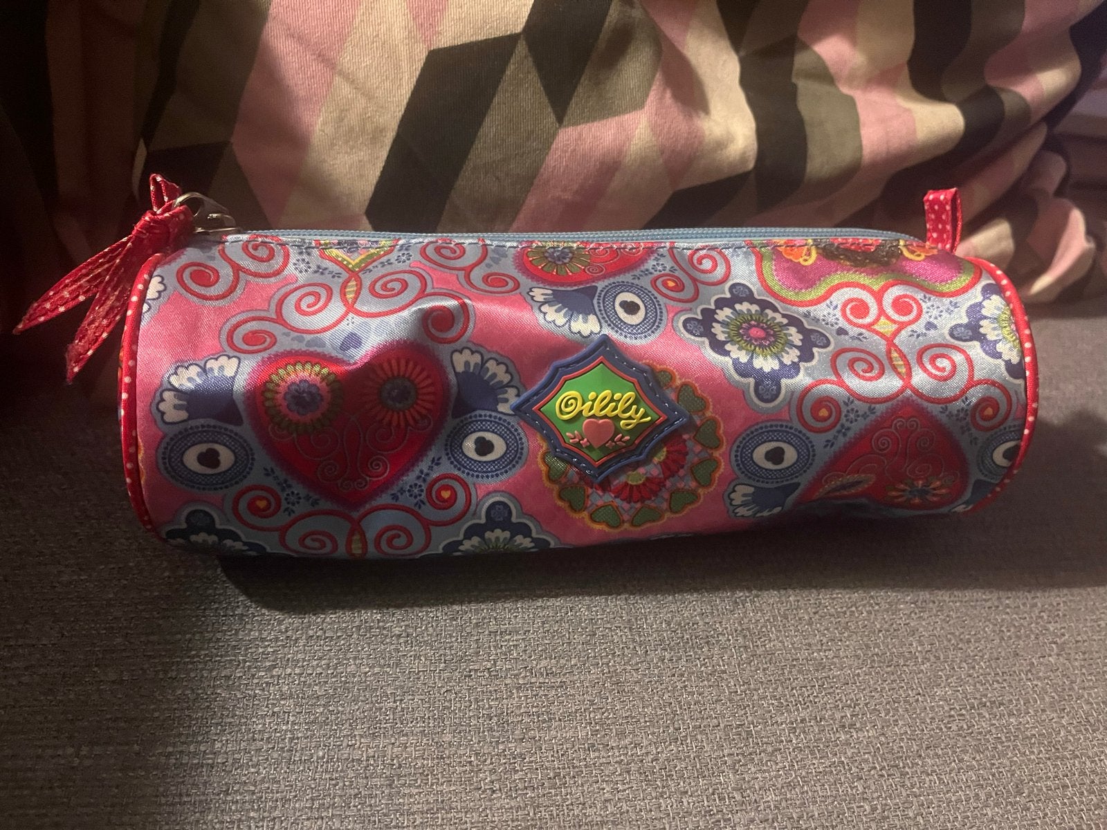 Oilily etui/pennenzak met vrolijke print, Ophalen of Verzenden, Zo goed als nieuw, Meerkleurig, Meisje