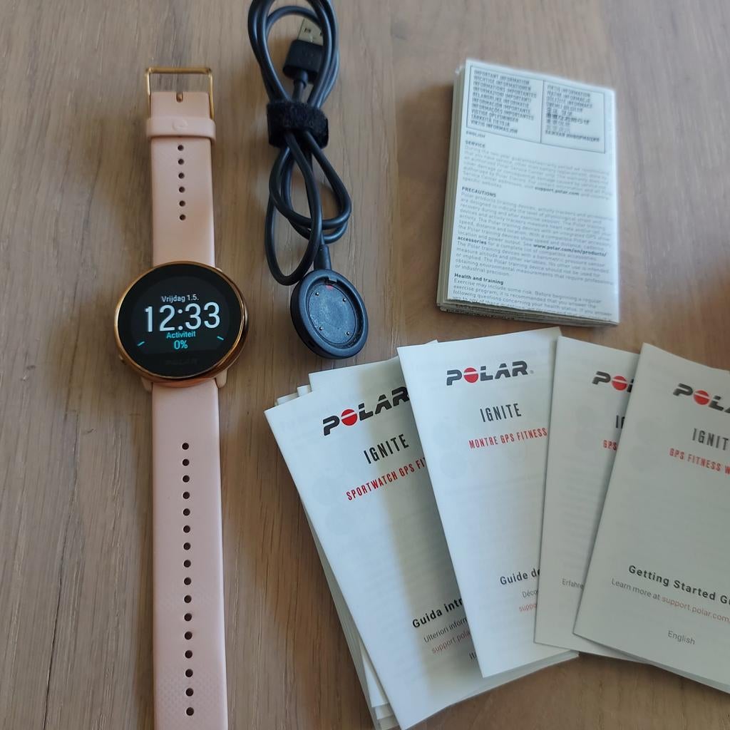Polar Ignite Rosé Goud/Roze - Maat S, Ophalen of Verzenden, Zo goed als nieuw, Roze, Android