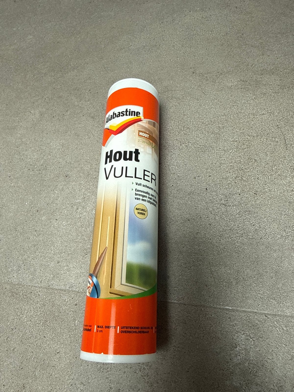 Alabastine Houtvuller Naturel Vuren, Ophalen, Nieuw, Vuren, Overige typen