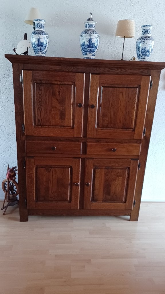 te koop: diverse eiken meubels, Ophalen, Klassiek, 150 tot 200 cm, Eikenhout