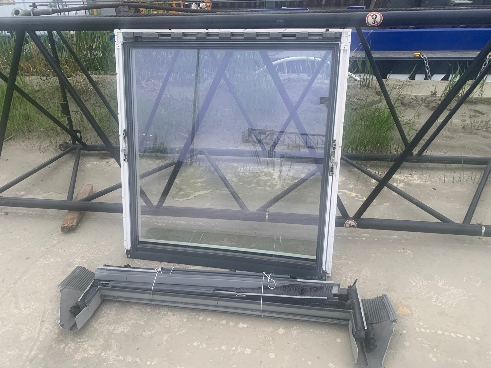 GGU UK08 KUNSTSTOF VELUX DAKRAAM INCL HOR EN GORDIJN, Ophalen, Minder dan 80 cm, 80 tot 120 cm, Zo goed als nieuw