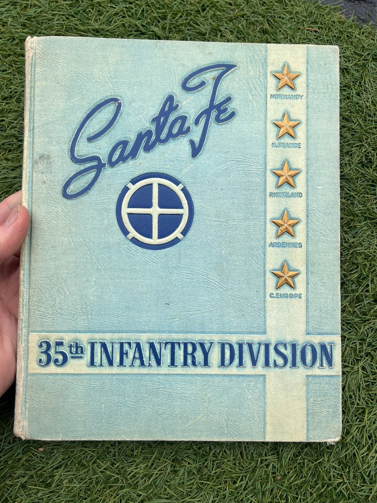 WO2 Amerikaans 35th ID Santa Fe Unit history Venlo Bastogne, Verzamelen, Amerika, Verzenden, Boek of Tijdschrift