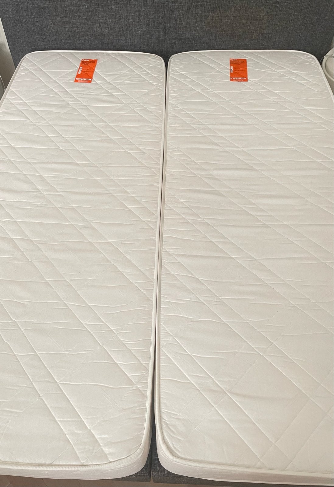 2x Kwantum Forte Binnenveringmatras 80x200 cm, Ophalen, Gebruikt, Tweepersoons, 80 cm