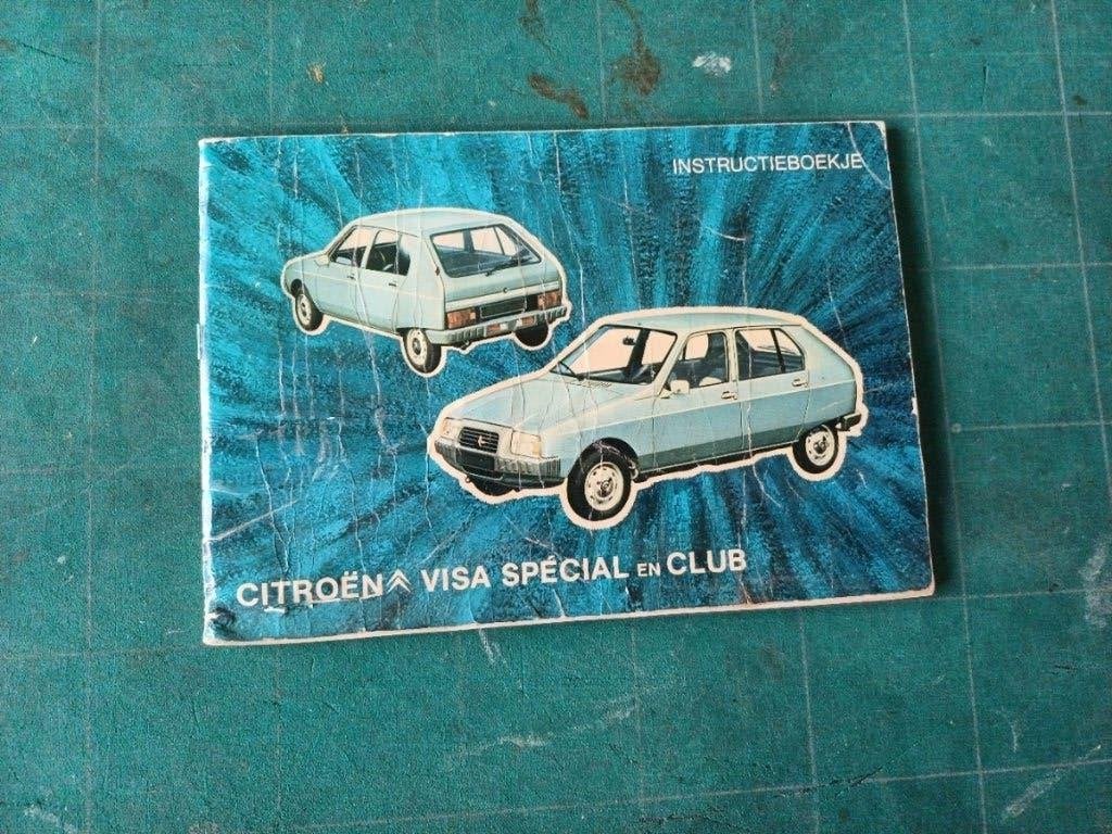 NL Instructieboekje CITROËN VISA SPECIAL en CLUB, Ophalen of Verzenden