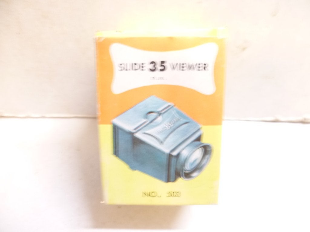 Viewmaster Slide Viewer 8cm hg Hong Kong 70er jr in doos, Ophalen of Verzenden