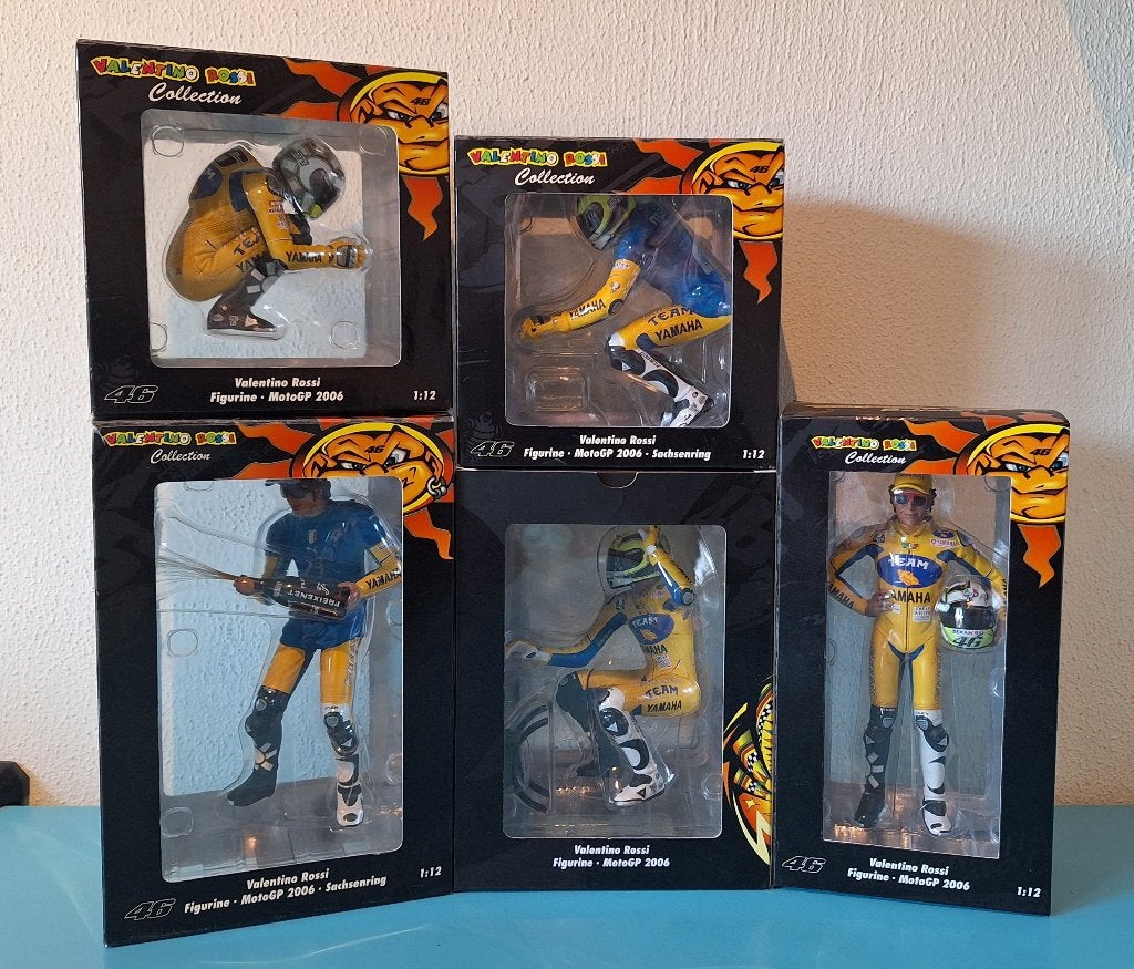 2006 Minichamps Rossi figuur 1:12 figuren, Hobby en Vrije tijd, Ophalen, Zo goed als nieuw, 1:9 t/m 1:12, Motor