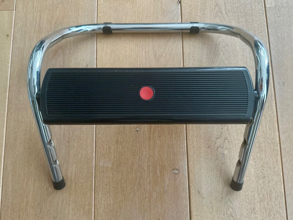 Piano voetenbankje met beugel, Ophalen of Verzenden, Gebruikt