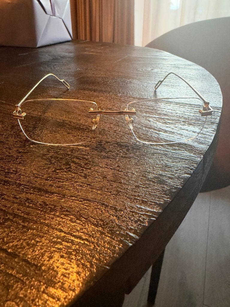 Cartier bril met blue light glas, Overige merken, Overige kleuren, Ophalen of Verzenden, Zo goed als nieuw