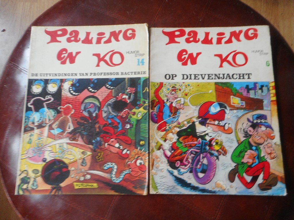 Paling en Ko.............., Gelezen, Ophalen of Verzenden, Meerdere stripboeken, F.Ibanez