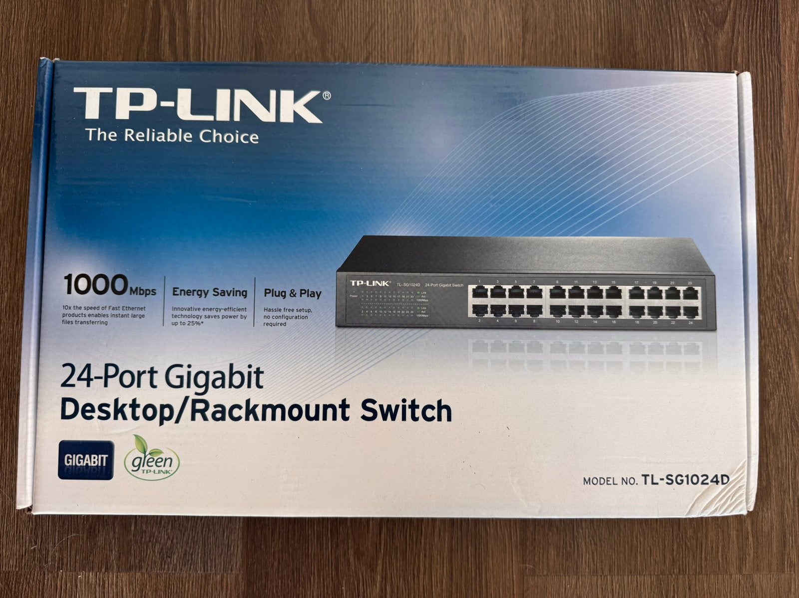 TP-Link TL-SG1024D - in nieuwstaat - 1 x gebruikt, Ophalen of Verzenden, Nieuw