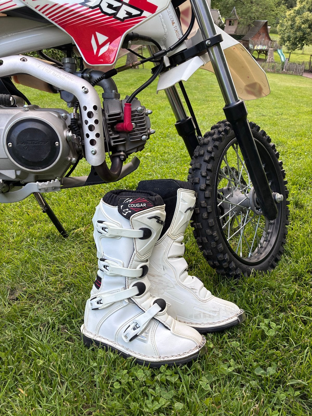 Forma Cougar motorcrosslaarzen - Maat 36, Motoren, Ophalen of Verzenden, Tweedehands, Kinderen, Laarzen