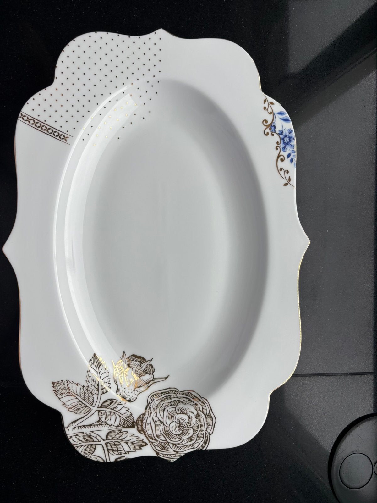 Pip Studio royal serveerschaal 40 cm, Ophalen, Klassiek, Pip Studio, Porselein