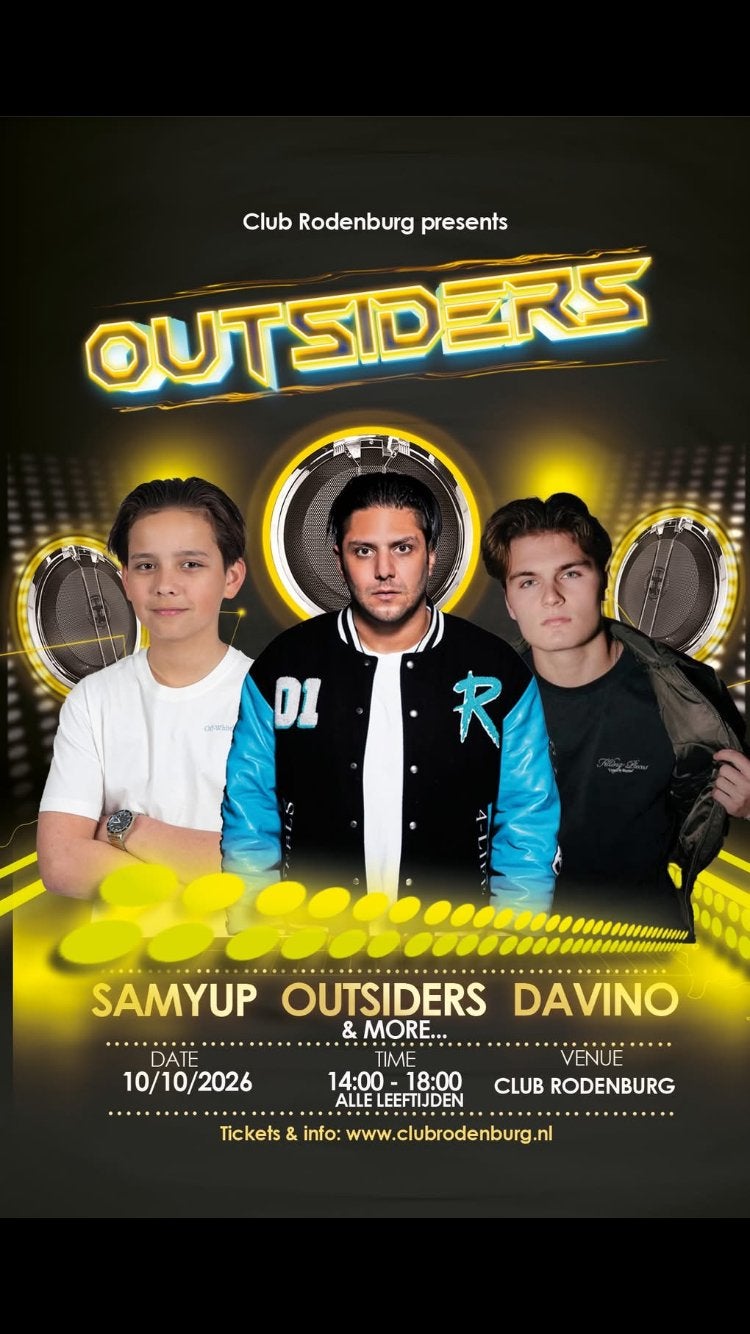 Outsiders and friends, Tickets en Kaartjes, Twee personen, Oktober