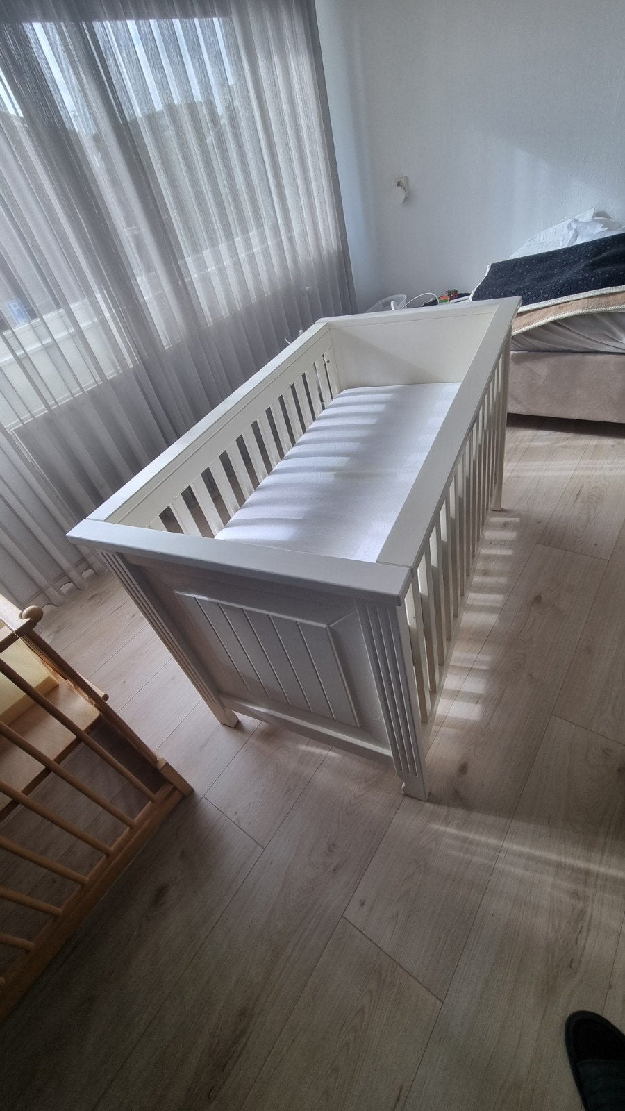 baby/ peuter ledikant., Ophalen, Zo goed als nieuw, Jongetje of Meisje
