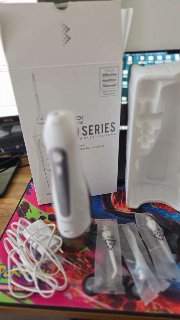 Smart waterflosser Bintoi F600 pro series, Ophalen of Verzenden, Zo goed als nieuw, Tandenborstel