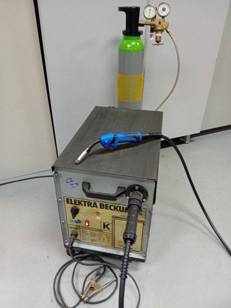 Plaatwerk en Constructie CO2 Mig Mag Elektra Beckum 170/30TL, Ophalen, Zo goed als nieuw, IJzer, Overige typen