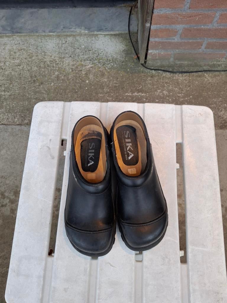 Sika Werkschoenen/ klompen Zwart - Maat 41, Ophalen of Verzenden, Gedragen, Zwart, Werkschoenen