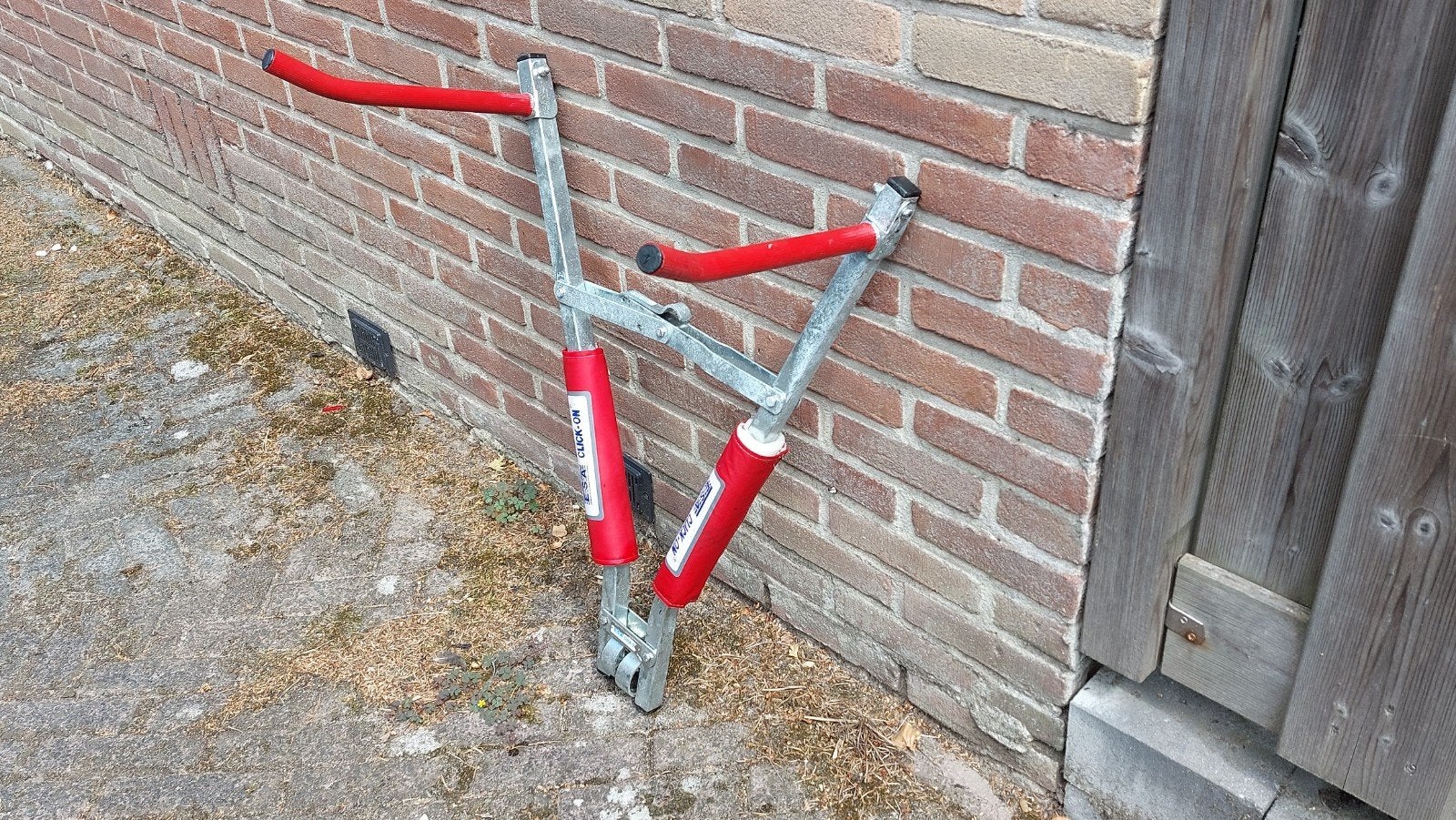 Opvouwbare fietsendrager voor 2 fietsen, Ophalen, Gebruikt, Brede banden, 2 fietsen