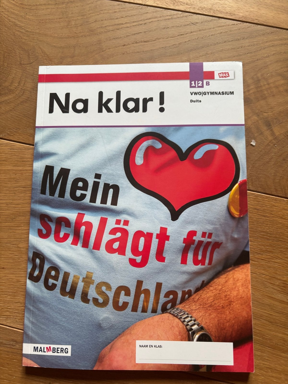 Na klar! 1/2 B VWO/Gymnasium Duits Malmberg, Boeken, Schoolboeken, Zo goed als nieuw, Duits, VWO, Ophalen of Verzenden