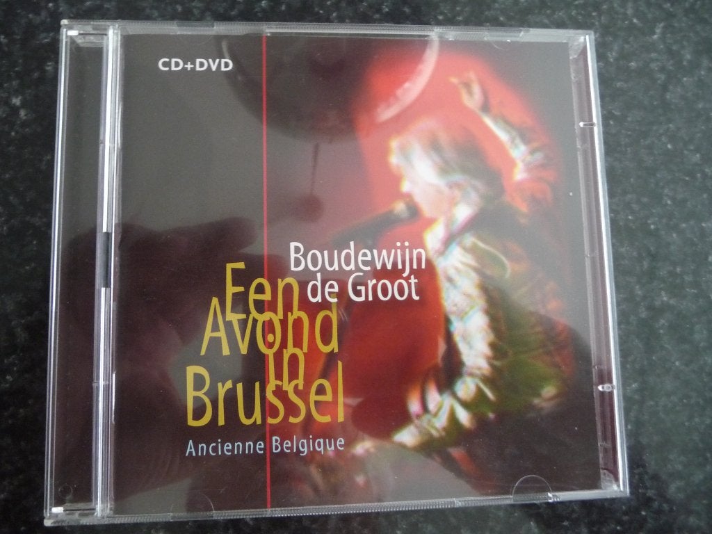 Boudewijn de Groot - Een Avond in Brussel (CD+DVD), Inclusief doosje, Ophalen of Verzenden, Zo goed als nieuw, Live-album