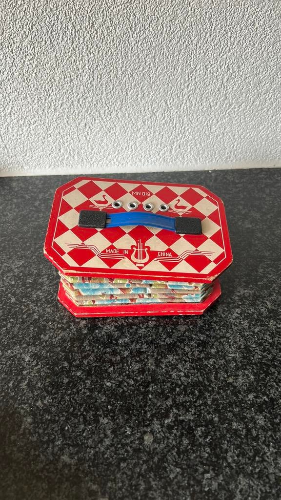 Vintage speelgoedaccordeon, Ophalen of Verzenden, Zo goed als nieuw, Overige typen
