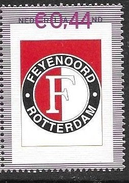 Persoonlijke zegel Feyenoord, postfris, Postzegels en Munten, Ophalen of Verzenden, Postfris