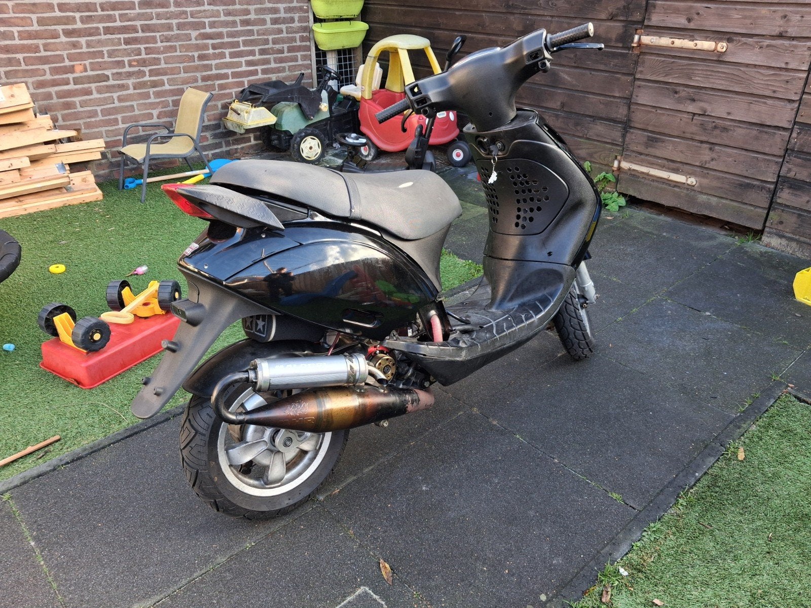 piaggio zip 172  lc, Ophalen, Zo goed als nieuw, Tweetakt, Piaggio