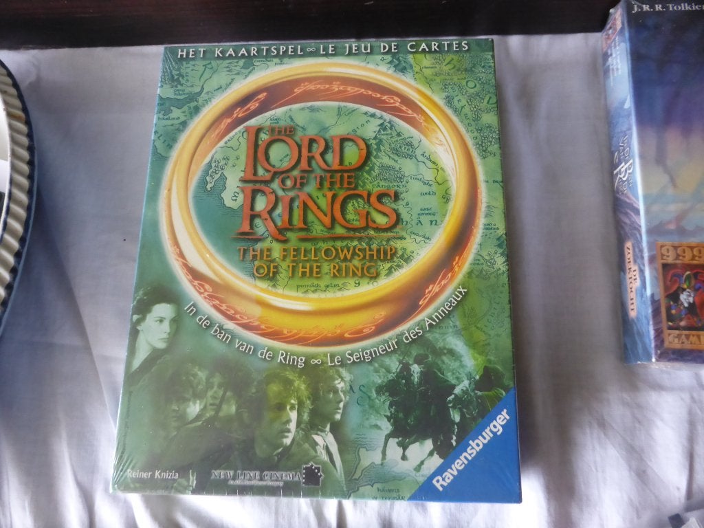 Lord of the Rings: The Fellowship of the Ring Kaartspel, Een of twee spelers, Ophalen of Verzenden, Nieuw, Ravensburger