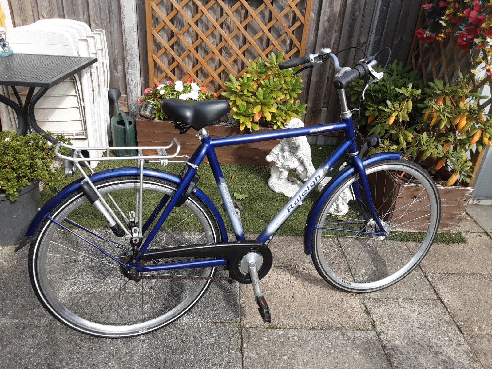 herenfiets., Fietsen en Brommers, Versnellingen, Zo goed als nieuw, 57 tot 61 cm, Ophalen
