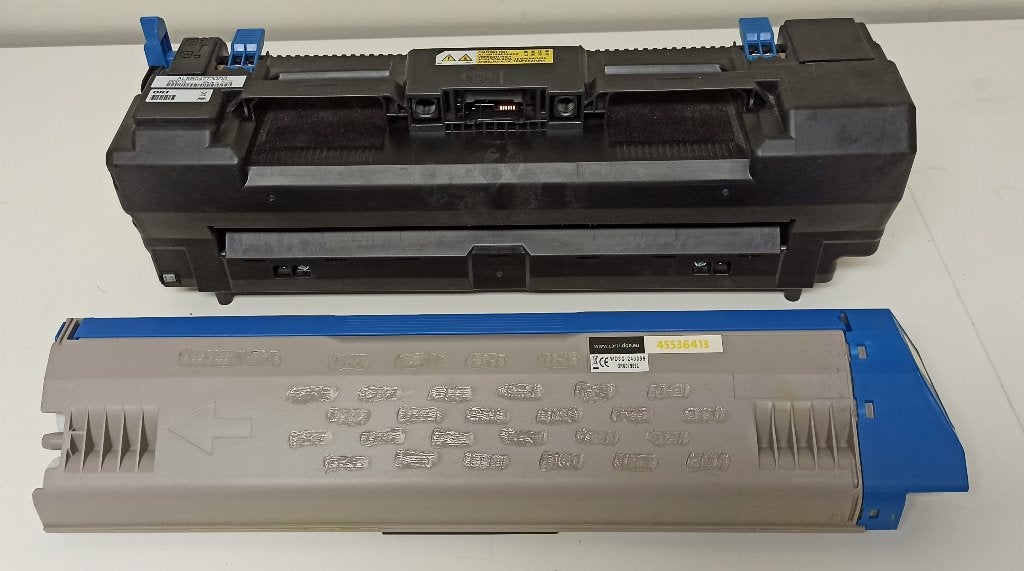 Fuser en gele toner voor OKI C911 printer, Ophalen, Nieuw, Toner, OKI