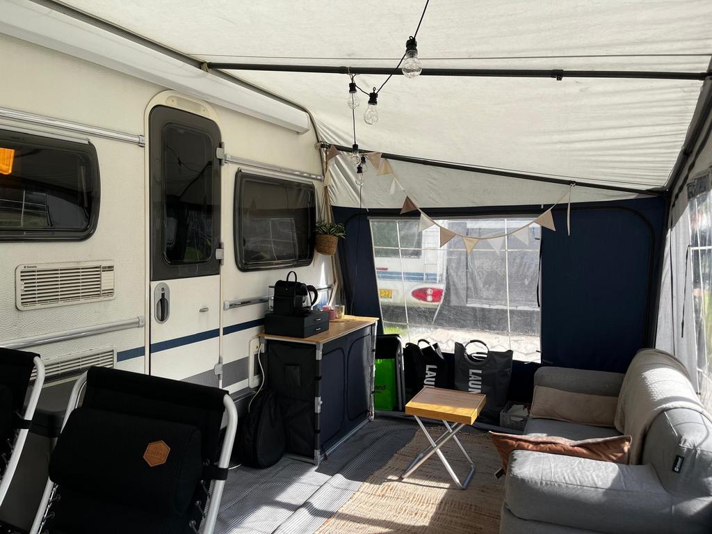 Isabella Capri Coal voortent – Maat 975 (G18) – Incl. Frame, Ophalen of Verzenden, Gebruikt, Ten Cate All Season 200g/m2, Isabella