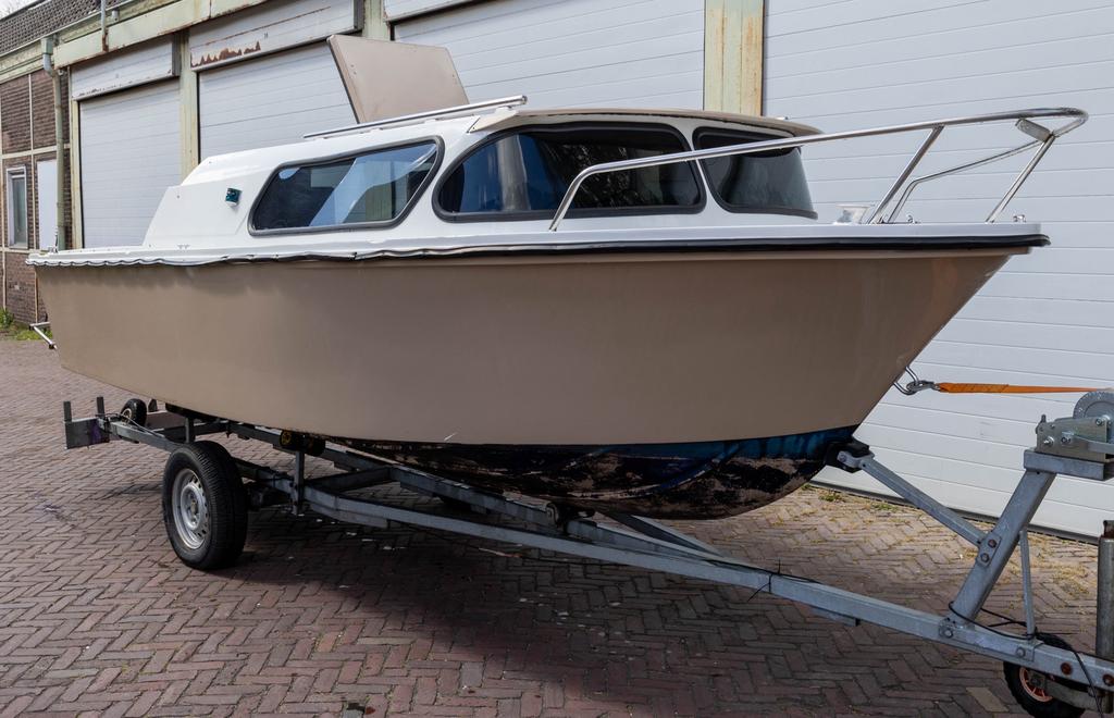 Kil Cruiser 5.30 met trailer en Yamaha 9.9 pk, Ophalen, Gebruikt, Overige typen