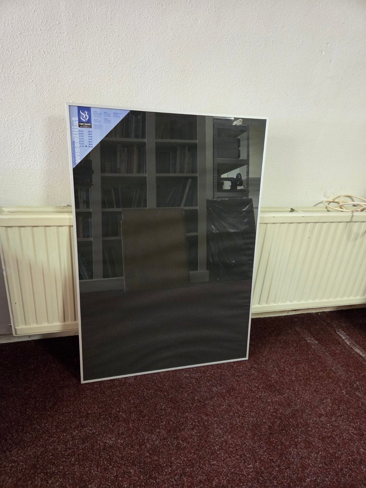 Wissellijst Aluminium 70 x 100 cm, Ophalen, Met ophangsysteem, Nieuw, Zilver