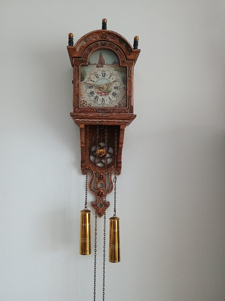 Hindelooper klok, Antiek en Kunst, Ophalen