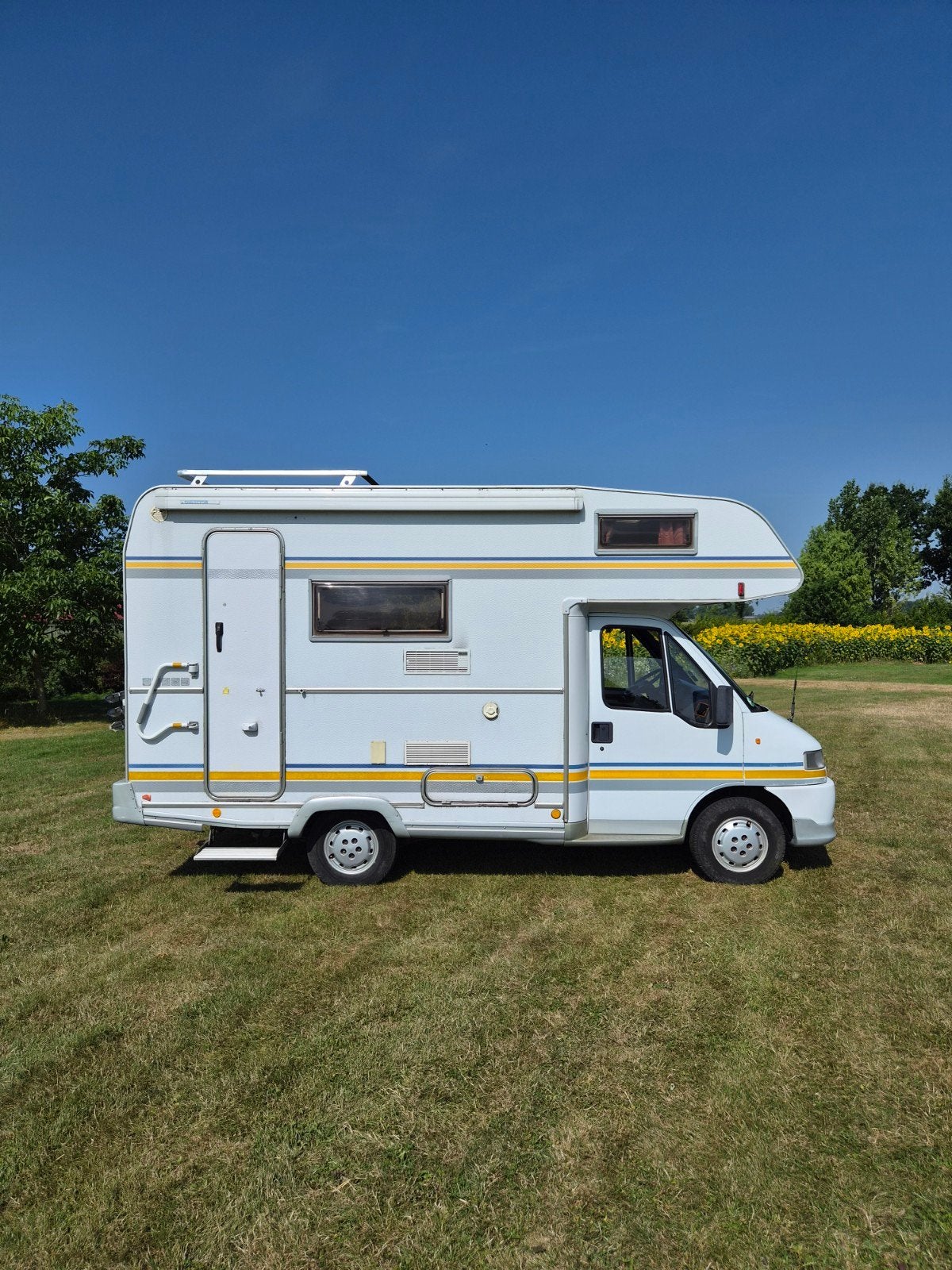 fiat euramobil️❤️camera📽4pers️✅️dubbelbodem️✔️compact 5.50, Fiat, Bedrijf, Half-integraal, Eura Mobil