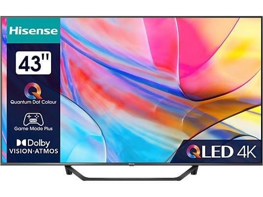 Hisense 43 inch QLED 4K TV, Ophalen, 100 cm of meer, 50 Hz, Overige merken