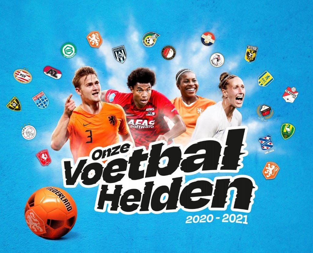 Onze Voetbal Helden (Albert Heijn), Ophalen of Verzenden, Nieuw, Overige binnenlandse clubs, Poster, Plaatje of Sticker