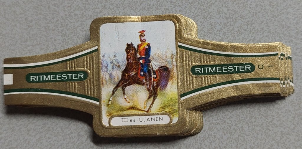 Sigarenbandjes, Ophalen of Verzenden, Gebruikt, Sigarenbandjes