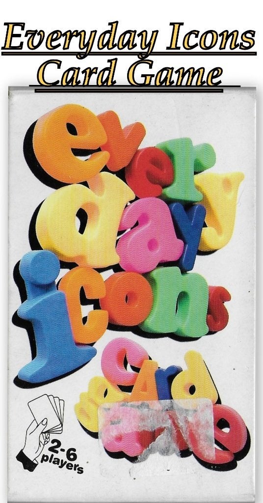 Everyday icons card game / reclame kwartetspel, Verzamelen, Ophalen of Verzenden, Joker(s)